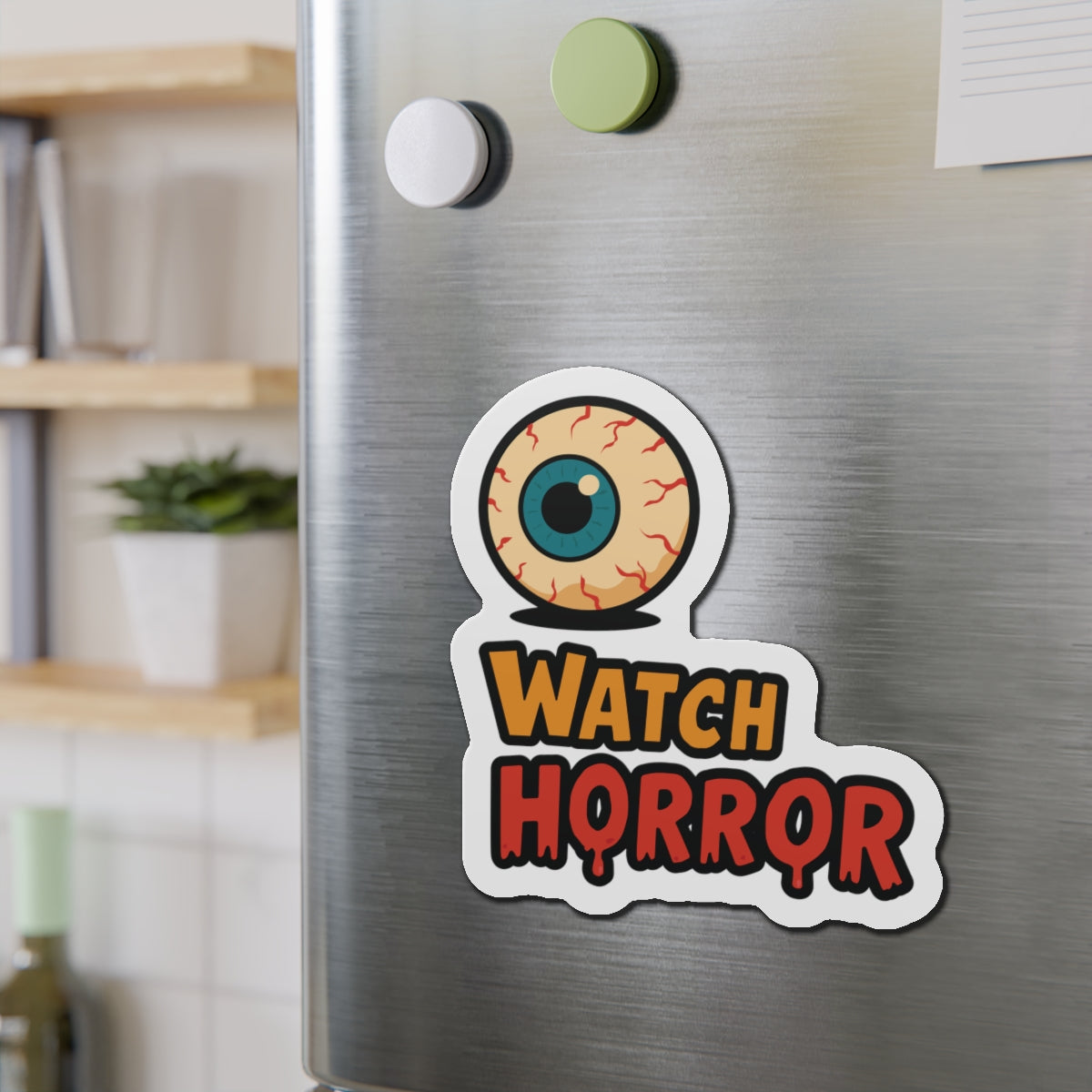 Eye Watch Horror Die-Cut Magnet
