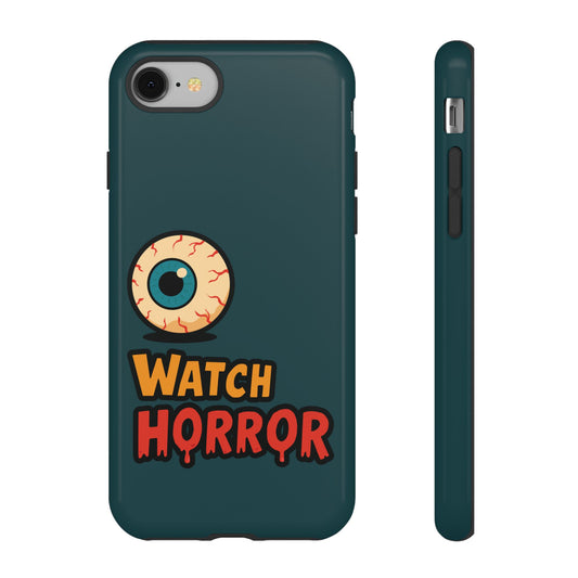 Eye Watch Horror Phone Case – Spooky Tough Case for iPhone & Android | Halloween Horror Accessory | Gift for Scary Movie Fans