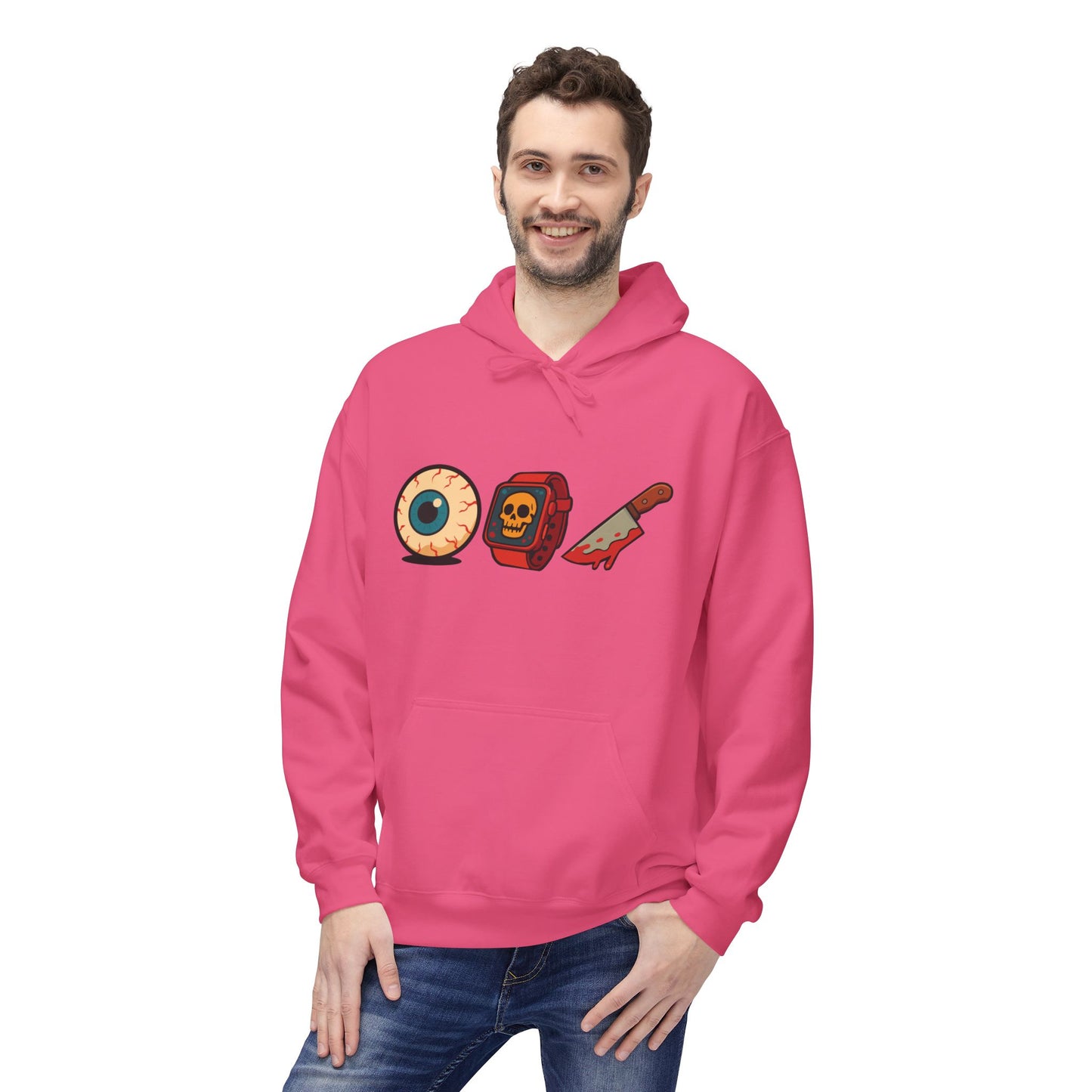 Eye Watch Knife Hoodie
