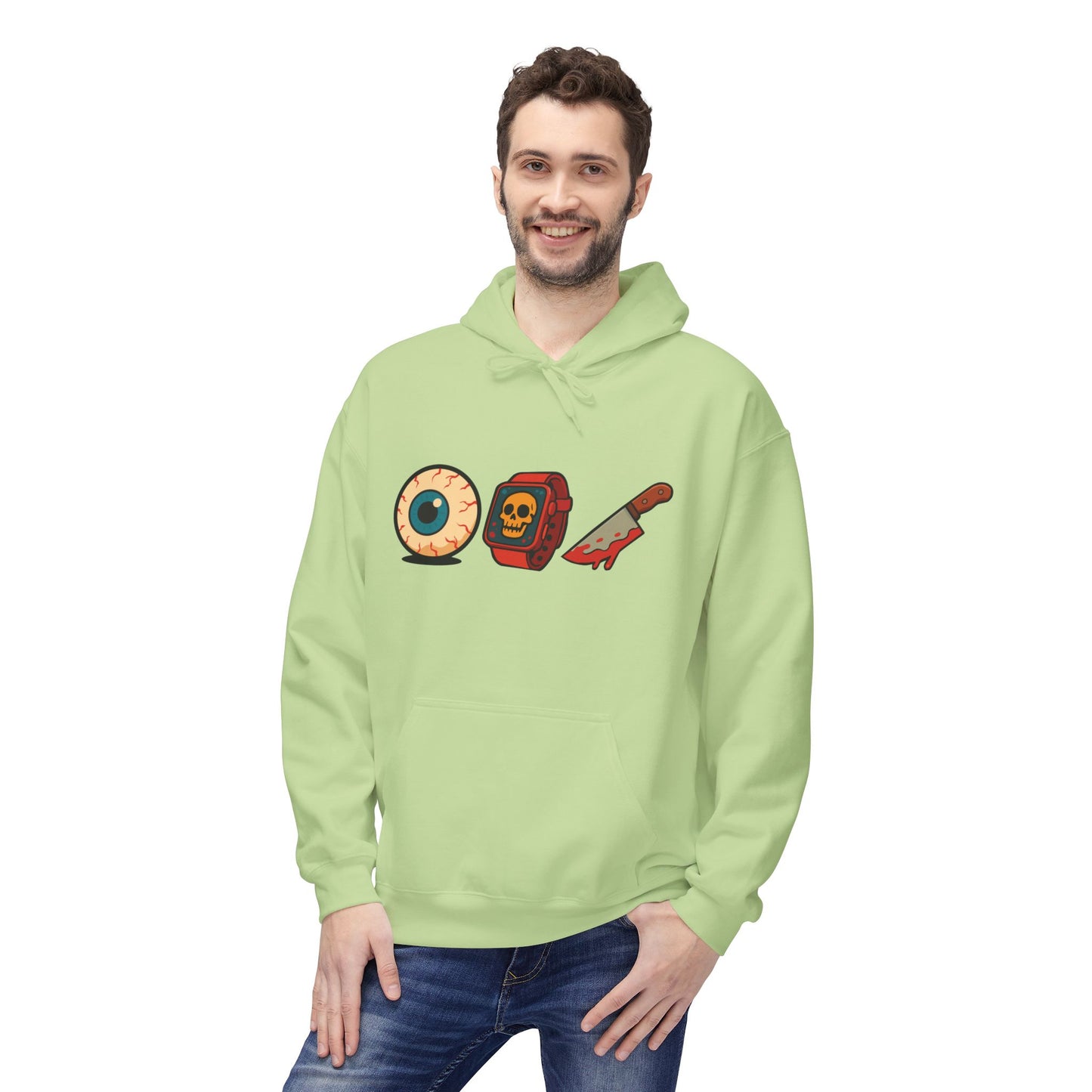 Eye Watch Knife Hoodie