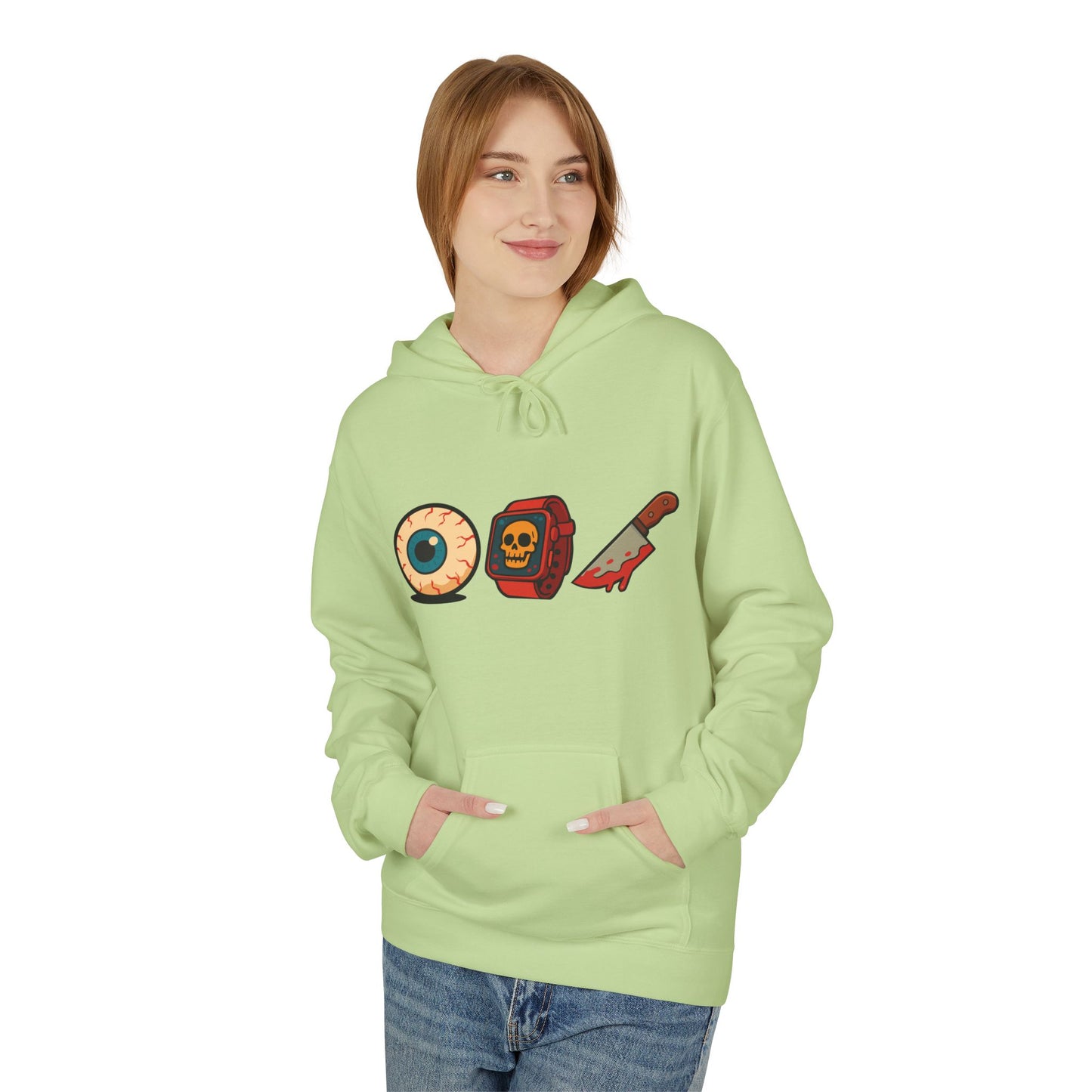 Eye Watch Knife Hoodie