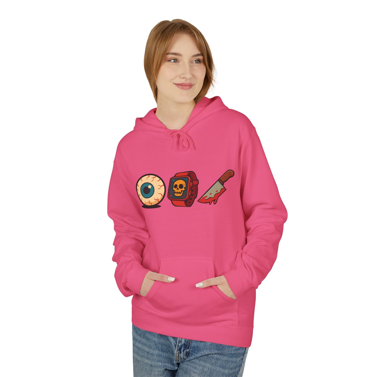 Eye Watch Knife Hoodie