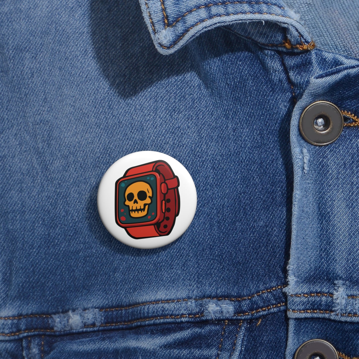 I Watch Horror Skull Pin Buttons, Unique Accessories for Halloween, Party Favors, Gift for Teens, Pop Culture, Badges, Cute Pins