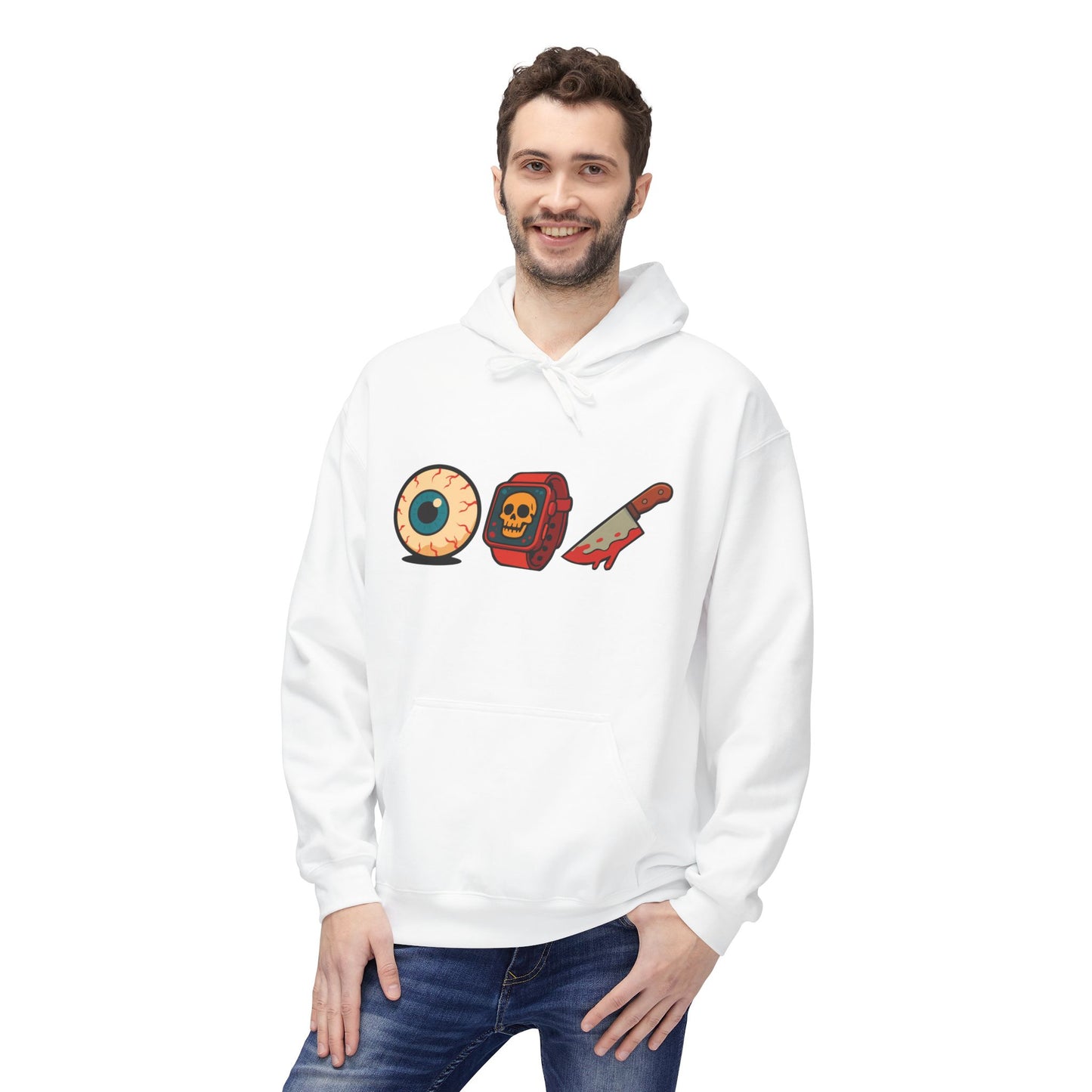 Eye Watch Knife Hoodie